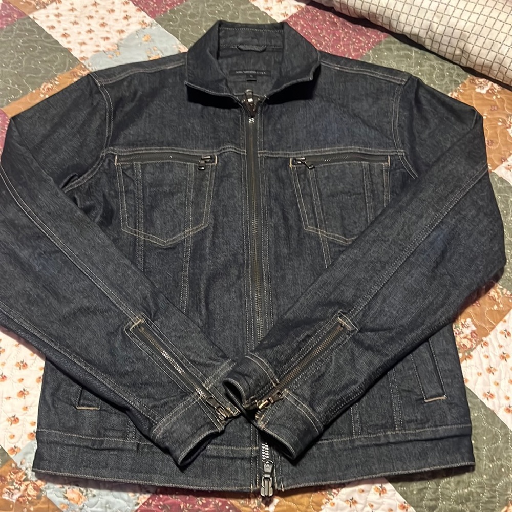 John Varvatos Denim Jacket sz Med